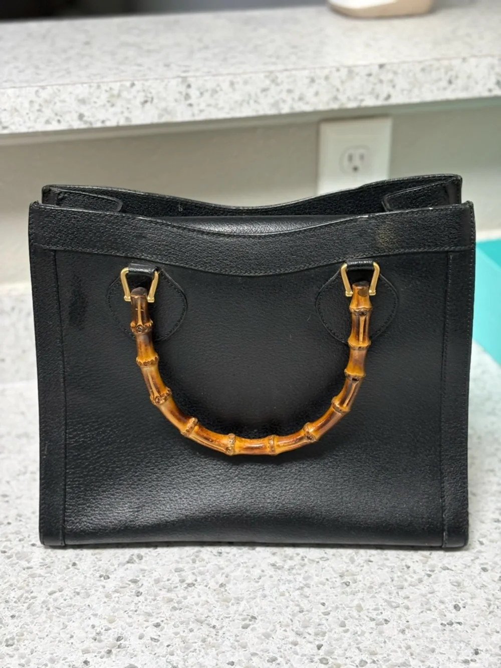 Gucci Vintage Diana Tote with Bamboo Handle - Picture 4 of 10
